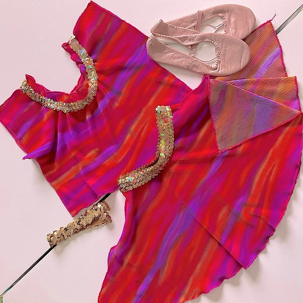 Costume Bundle 3 PC Child Large Pink, Purple